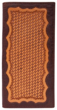 3D Belt Company W733 Tan Wallet with Smooth Trim